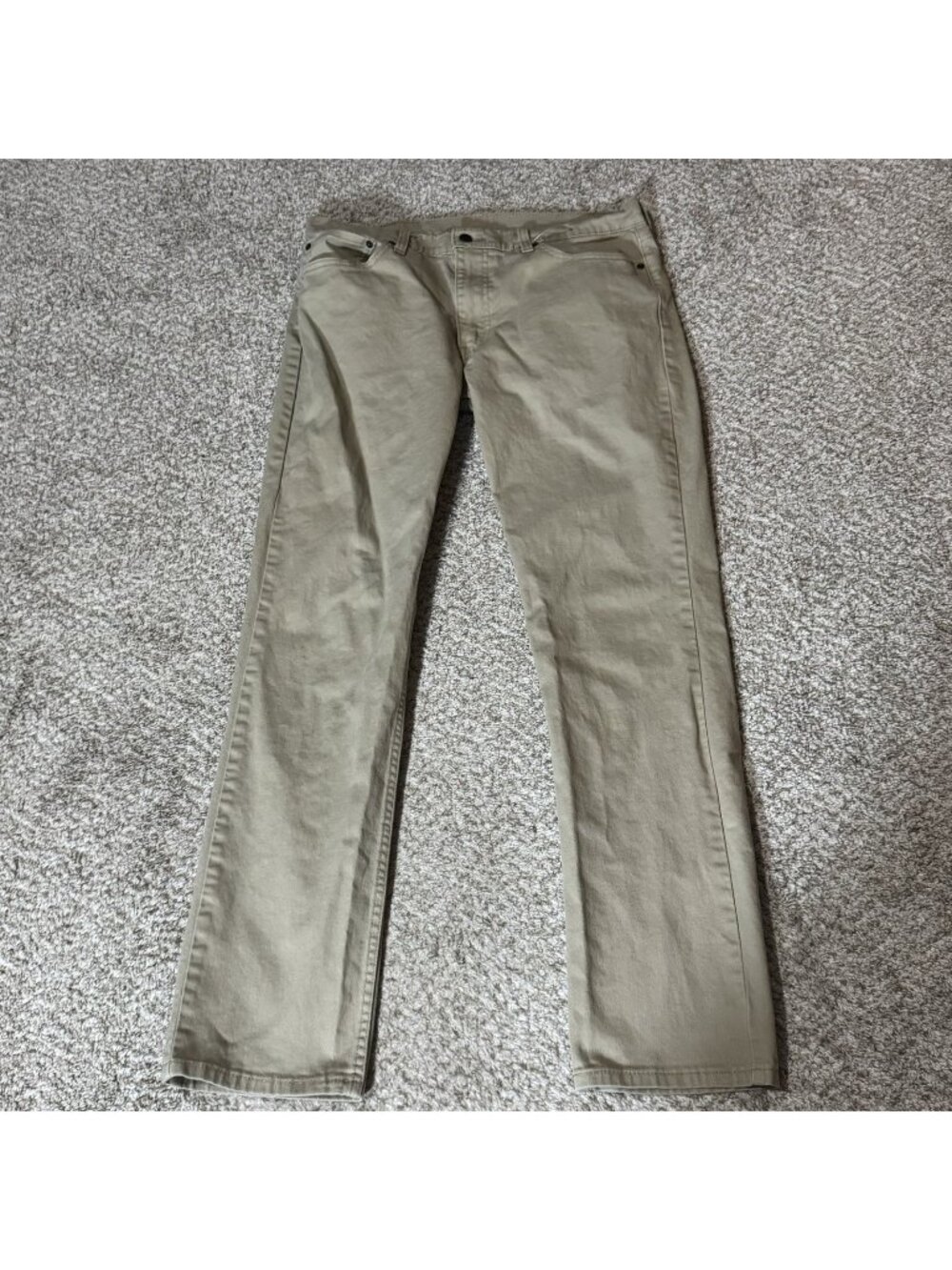 Levi's 511 Jeans Men's W36 L32 Slim Fit Khaki Tan Casual Denim Pants